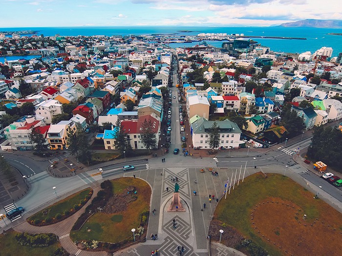 vue de Reykjavik