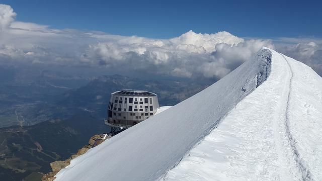Refuge du goûter au Mont Blanc