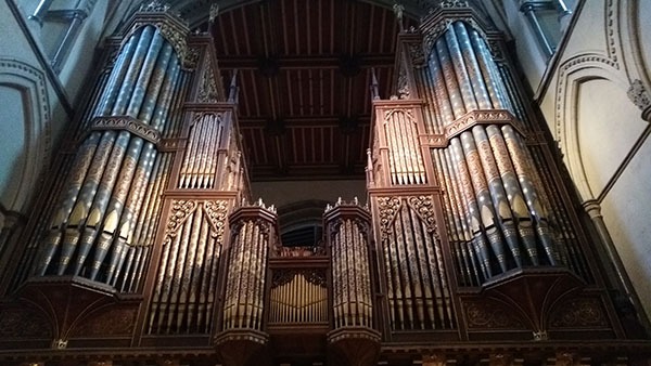 magnigfique orgue cathedrale rochester