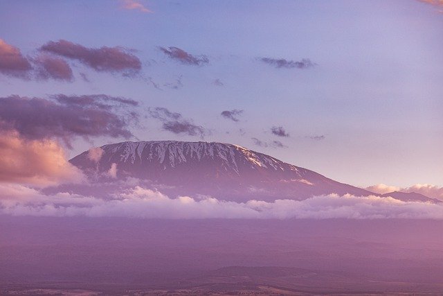Vue du kilimanjaro en Tanzanie