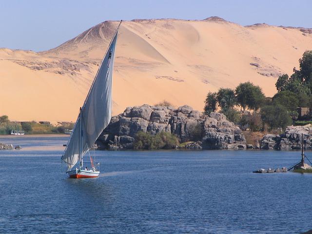 Le Nil près d'Asouan