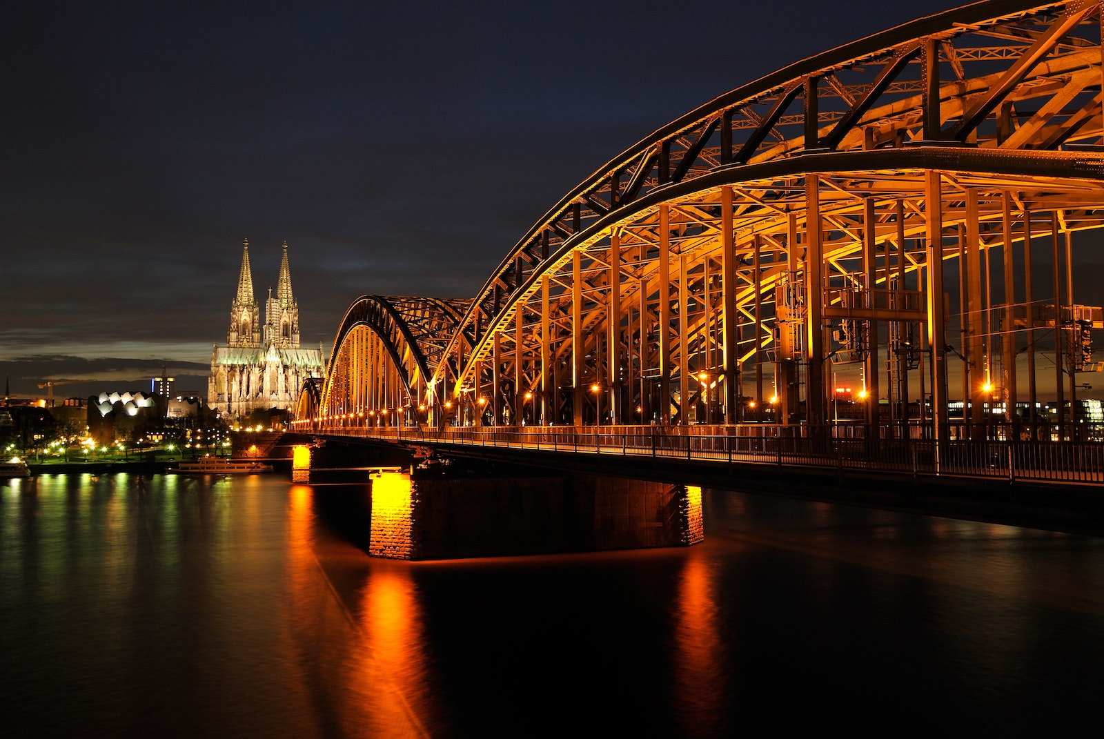 le pont Hohenzollern