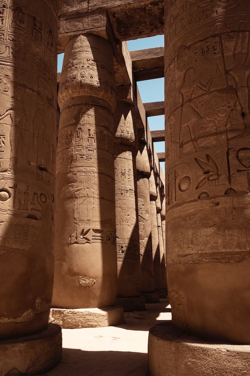 La décoration d'intérieur dans l'Ancienne Egypte