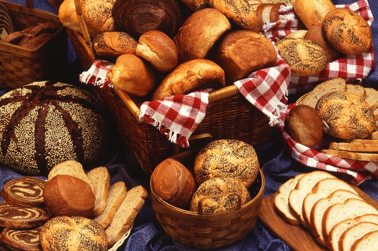 Le pain est chargé habituellement en amidon