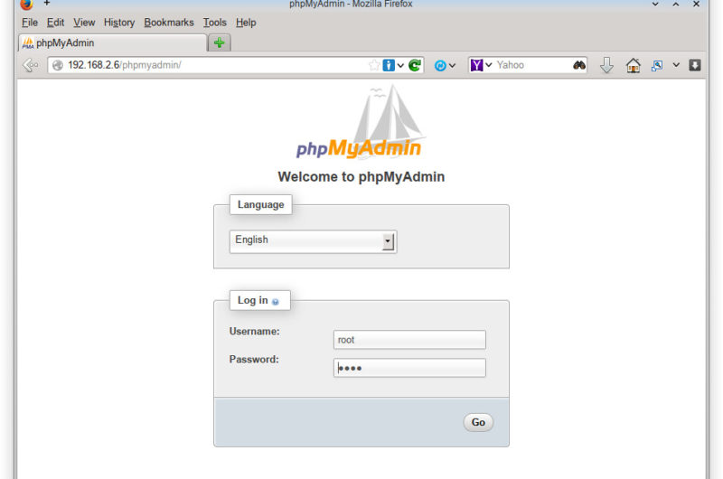 installer phpmyadmin