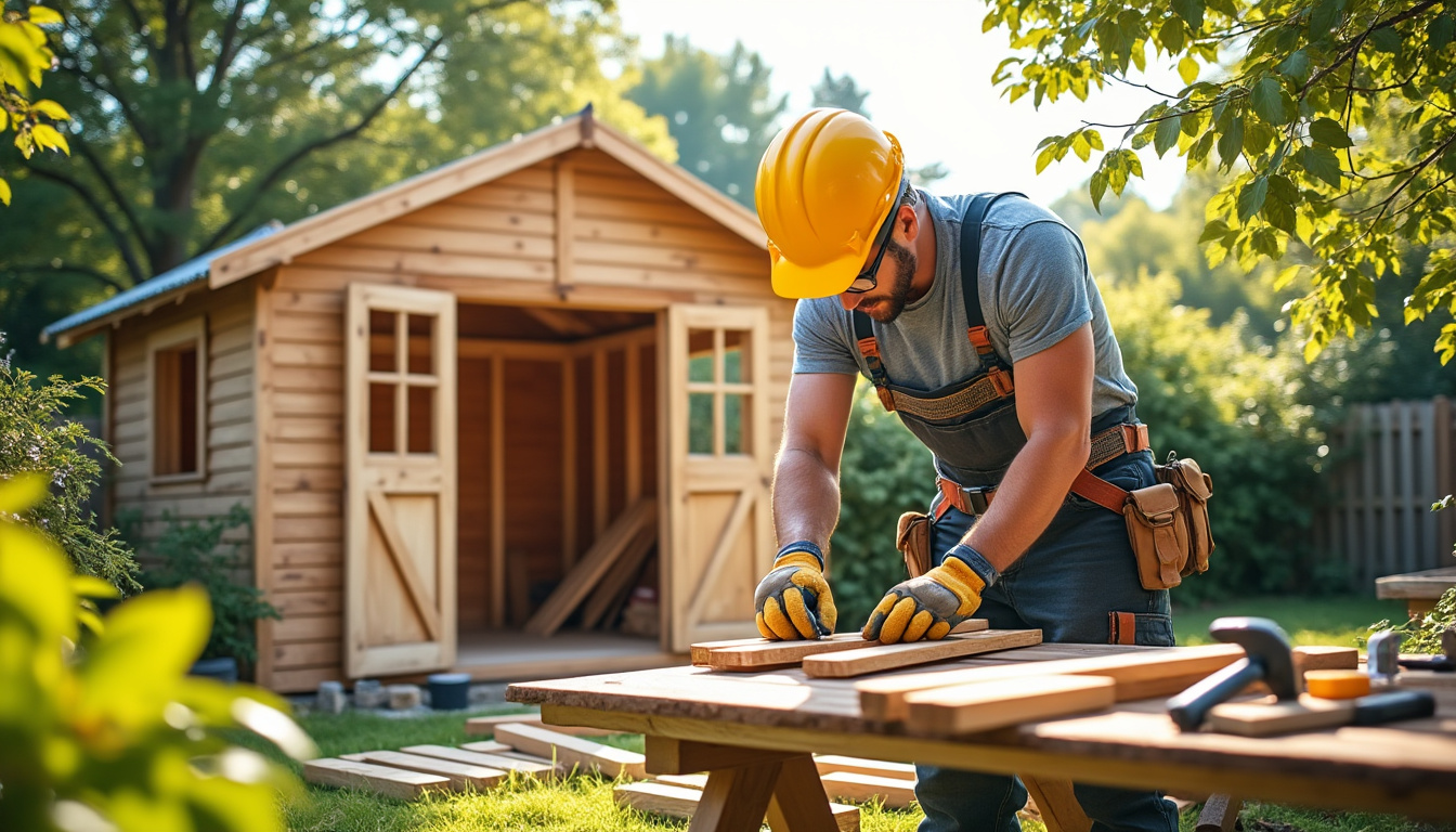 découvrez comment construire un abri de jardin en bois qui allie fonctionnalité et esthétisme. suivez nos conseils pratiques, astuces et plans détaillés pour créer un espace de rangement idéal pour vos outils et équipements de jardin.