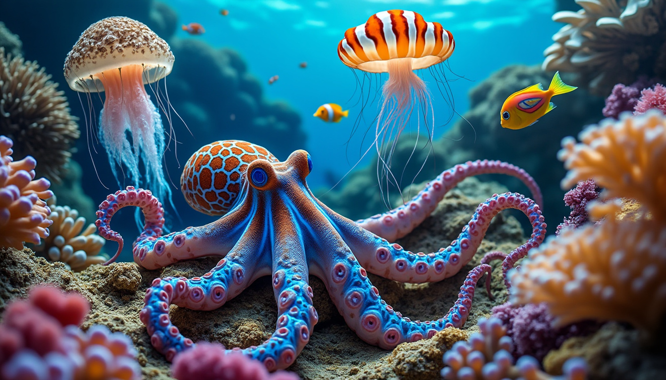 découvrez les créatures marines les plus toxiques au monde ! de la méduse box à la poisson-globe, plongez dans l'univers fascinant de ces animaux aux venins redoutables et apprenez comment ils défendent leur territoire. une exploration captivante pour les passionnés de la vie sous-marine.