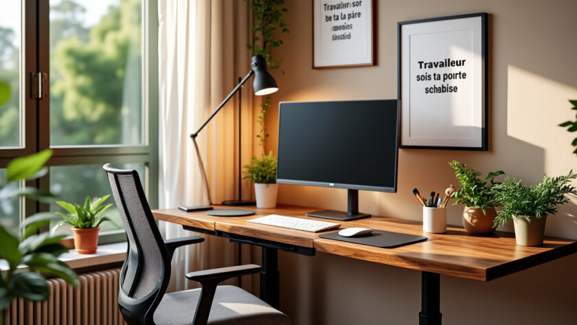 découvrez des conseils pratiques pour aménager un bureau à domicile ergonomique, favorisant à la fois le confort et la productivité. apprenez à optimiser votre espace de travail en choisissant le bon mobilier, en ajustant votre posture et en intégrant des éléments inspirants pour une ambiance agréable.