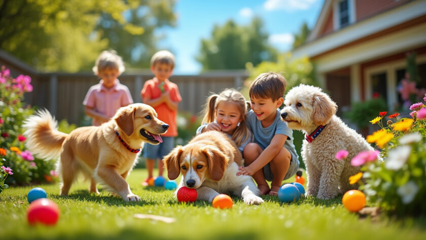 découvrez les meilleures races de chiens adaptées aux familles dans notre guide complet. apprenez à choisir le compagnon idéal pour vos enfants et votre mode de vie, afin de garantir harmonie et bonheur au sein de votre foyer.