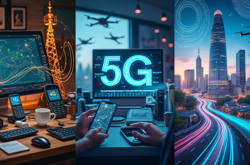 découvrez comment l'évolution des réseaux 5g transforme notre quotidien et affecte divers secteurs, de la télécommunication à l'industrie, en passant par la santé et l'éducation. explorez les bénéfices, défis et enjeux liés à cette technologie révolutionnaire.