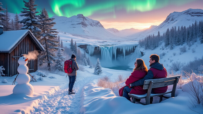 découvrez les merveilles de l'islande en hiver ! plongez dans un pays féerique avec ses aurores boréales, ses paysages enneigés et ses sources thermales. explorez des activités uniques telles que la randonnée sur glacier, le scooter des neiges et l'observation des baleines. préparez-vous à vivre une aventure inoubliable au cœur de la nature sauvage islandaise.