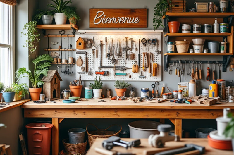 découvrez comment aménager un petit atelier de bricolage chez vous, avec des conseils pratiques pour optimiser l'espace, choisir le bon matériel et créer un environnement de travail inspirant et fonctionnel.