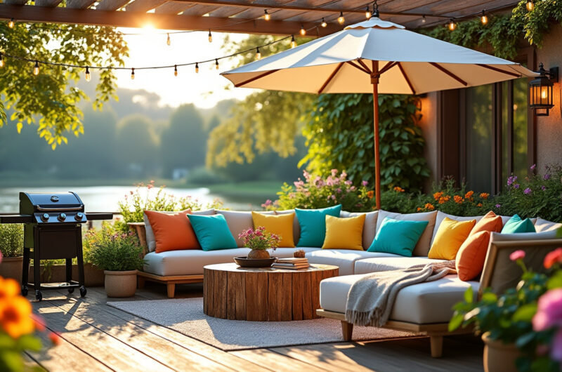 découvrez nos conseils pratiques pour aménager une terrasse extérieure fonctionnelle et esthétique. apprenez à choisir les bons mobiliers, décorer avec style et optimiser l'espace pour profiter pleinement de votre extérieur.