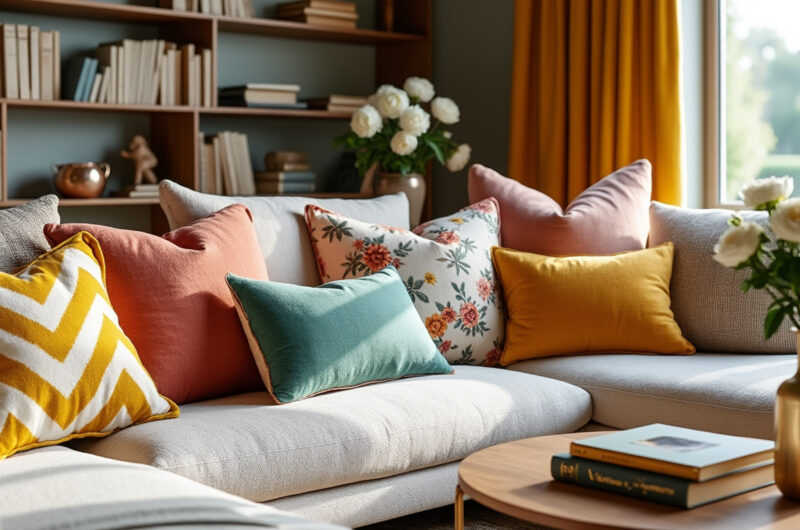 découvrez nos conseils pratiques pour bien choisir vos coussins décoratifs. apprenez à harmoniser les couleurs, les textures et les motifs pour créer une ambiance chaleureuse et accueillante dans votre intérieur.