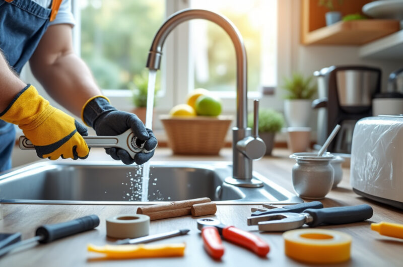 découvrez nos étapes simples et efficaces pour changer un robinet de cuisine facilement. suivez notre guide pratique pour réaliser cette tâche vous-même et donner un nouveau look à votre cuisine sans effort.