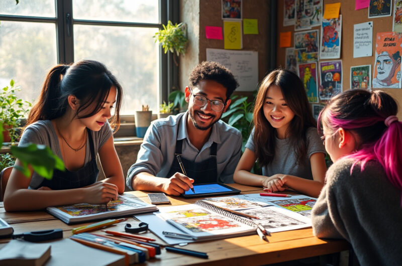 découvrez les étapes essentielles pour créer votre propre bande dessinée amateur. apprenez à développer vos personnages, concevoir des scénarios captivants et maîtriser les techniques de dessin. que vous soyez novice ou artiste en herbe, ce guide vous accompagnera dans l'aventure de la création de bandes dessinées.