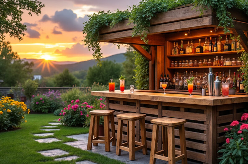 découvrez comment construire un bar extérieur en palettes avec des étapes simples et des conseils pratiques. donnez vie à votre espace extérieur tout en ajoutant une touche rustique et originale à votre jardin ou votre terrasse.