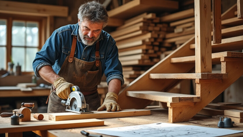 découvrez comment construire un escalier en bois vous-même grâce à notre guide complet. des étapes détaillées, des conseils pratiques et des astuces de bricolage pour réaliser un escalier à la fois esthétique et fonctionnel dans votre maison.