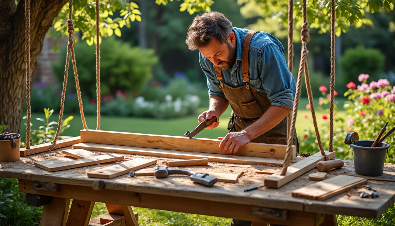 découvrez comment fabriquer une balançoire en bois pour embellir votre jardin. suivez nos conseils pratiques et nos étapes détaillées pour créer un espace ludique et convivial, parfait pour toute la famille.