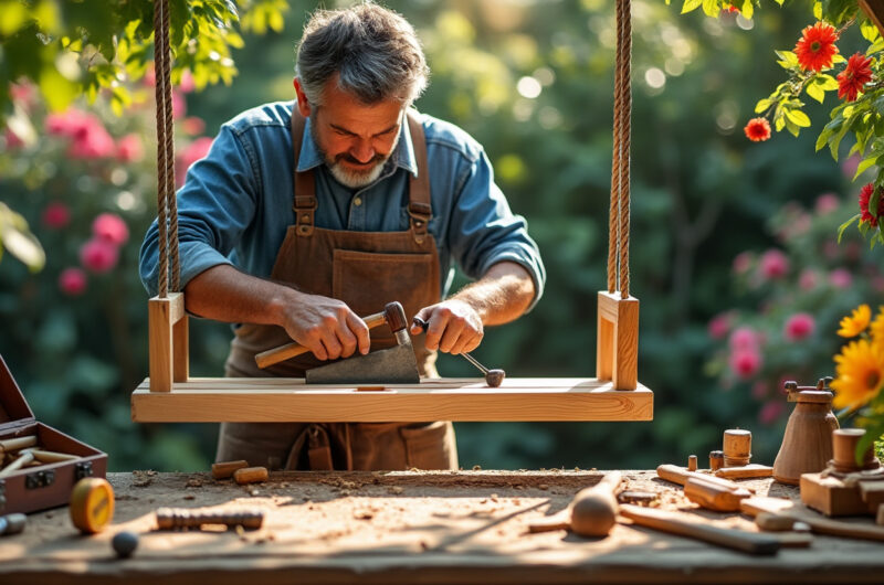 découvrez comment fabriquer une balançoire en bois pour votre jardin avec notre guide étape par étape. apprenez les techniques de construction, les matériaux nécessaires et les conseils d'entretien pour créer un espace de jeux convivial et durable pour toute la famille.