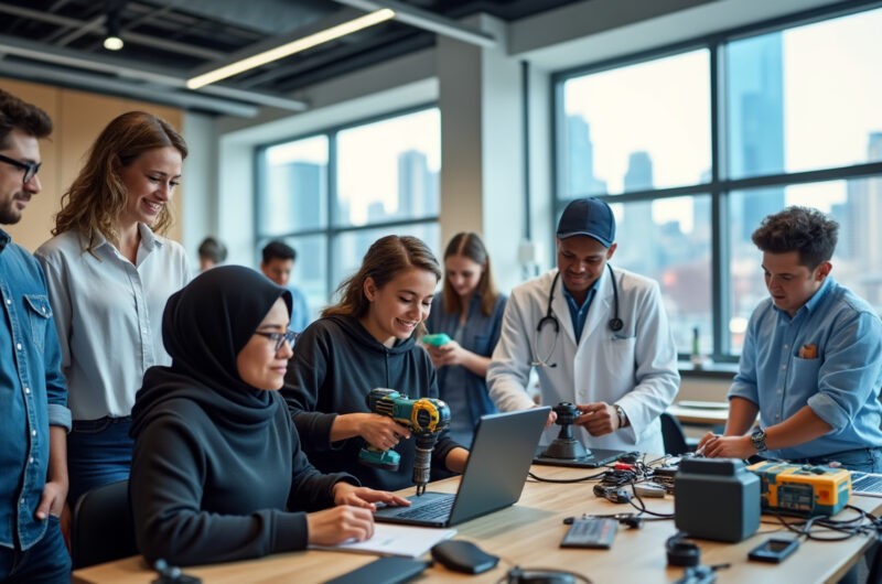 découvrez nos formations spécialisées qui vous préparent efficacement au marché de l'emploi. accélérez votre carrière avec des cursus adaptés aux besoins des entreprises et assurez-vous un emploi rapide grâce à notre accompagnement personnalisé.