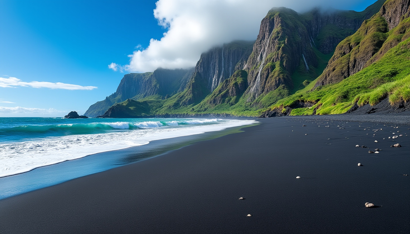 découvrez les plus belles plages de sable noir à travers le monde, des destinations uniques où la beauté naturelle rencontre l'exotisme. évadez-vous vers ces trésors cachés et savourez des moments inoubliables au bord de l'eau.