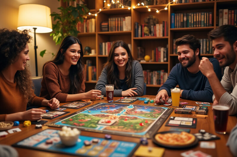 découvrez notre sélection des meilleurs jeux de société coopératifs qui renforceront l'esprit d'équipe et offriront des heures de divertissement en famille ou entre amis. idéaux pour les soirées jeux, ces jeux encouragent la collaboration et la stratégie collective.