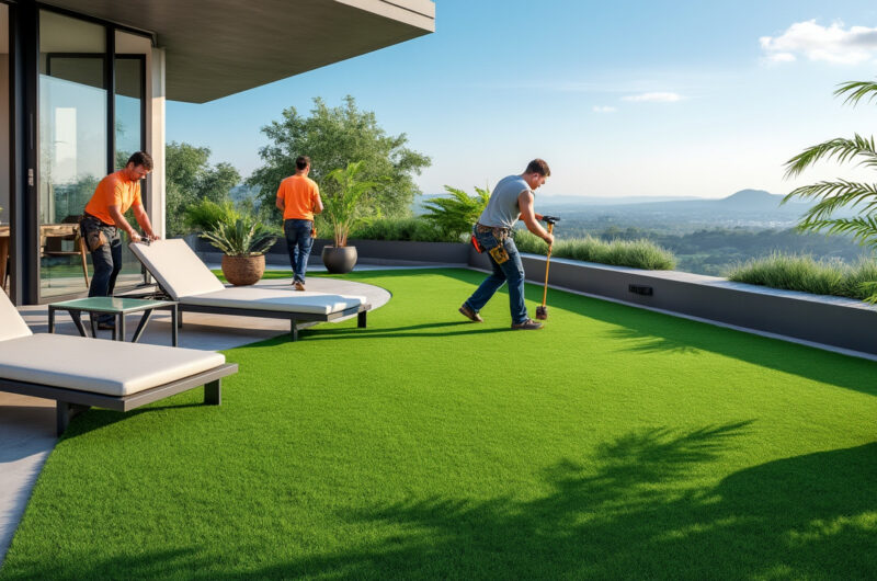 découvrez comment poser facilement du gazon synthétique sur votre terrasse pour un espace extérieur esthétique et facile à entretenir. suivez nos conseils pratiques et transformez votre terrasse en un havre de verdure.
