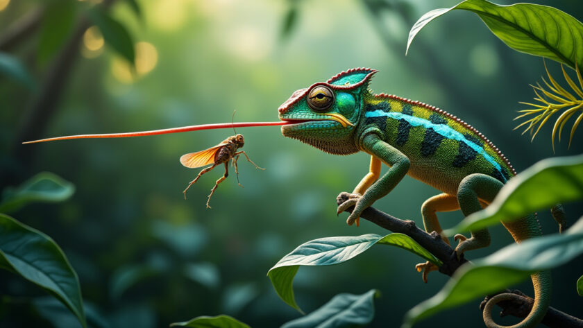 découvrez pourquoi les caméléons possèdent une langue incroyablement rapide pour attraper leurs proies. explorez les mécanismes fascinants de cette adaptation unique qui leur permet de survivre dans la nature.
