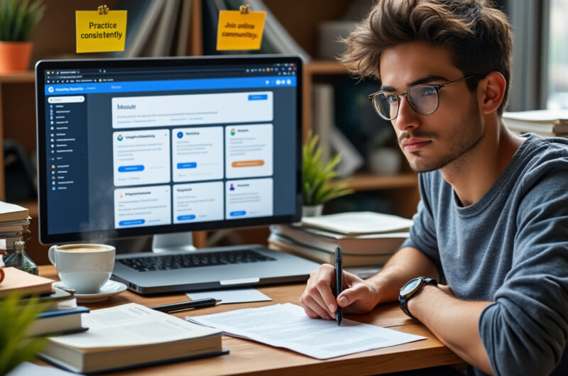 découvrez nos conseils pratiques pour obtenir une certification google gratuitement. apprenez comment accéder aux ressources nécessaires, suivre des cours en ligne et maximiser vos chances de réussite. boostez votre carrière avec cette certification précieux sans débourser un centime.