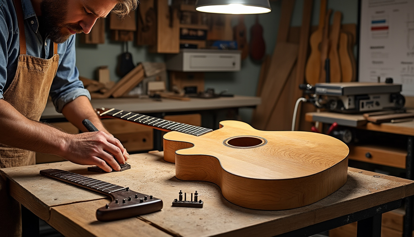 découvrez notre guide complet pour fabriquer votre propre guitare diy. apprenez les techniques, les matériaux nécessaires et les étapes à suivre pour créer un instrument unique qui reflète votre style musical.