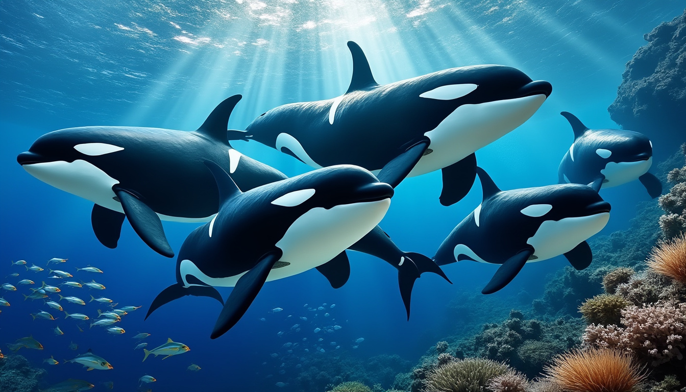 découvrez les stratégies de chasse fascinantes des orques en groupe. apprenez comment ces prédateurs marins utilisent la coopération et la communication pour capturer leurs proies de manière efficace. plongez dans le monde incroyable de l'intelligence collective des orques.