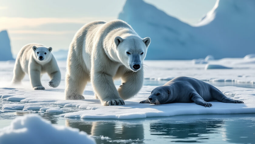 découvrez les stratégies de chasse des ours polaires sur la banquise, leur habitat naturel. apprenez comment ces majestueux prédateurs utilisent leurs compétences et leur intellect pour survivre dans des conditions extrêmes.