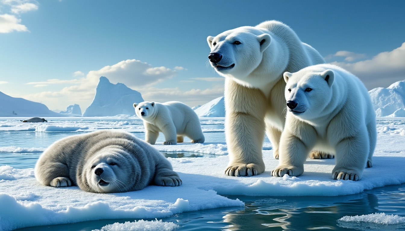 découvrez les stratégies fascinantes des ours polaires pour chasser sur la banquise, leur habitat naturel. apprenez comment ils utilisent leurs compétences de nageurs et leur sens aigu de l'odorat pour traquer les phoques et d'autres proies dans cet environnement glacé.