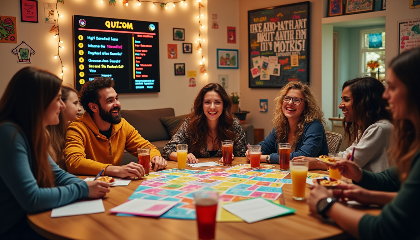 découvrez comment organiser une soirée quiz mémorable à la maison ! suivez nos conseils pratiques pour créer une ambiance conviviale, choisir des questions captivantes et divertir vos invités. faites de votre événement un moment inoubliable et plein de rires.