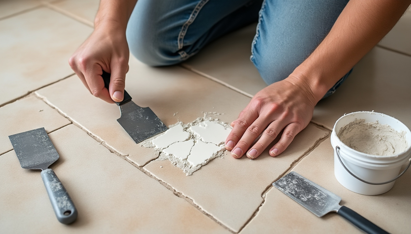 découvrez notre guide étape par étape pour reboucher efficacement un trou dans un carrelage. apprenez les techniques et astuces nécessaires pour restaurer l'aspect de vos sols et garantir un fini impeccable.