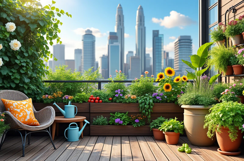 découvrez les meilleures astuces pour réussir votre jardin urbain. transformez vos petits espaces en oasis de verdure avec nos conseils pratiques sur le choix des plantes, l'entretien et l'aménagement. que vous soyez novice ou expert, apprenez à maximiser votre potager en ville.