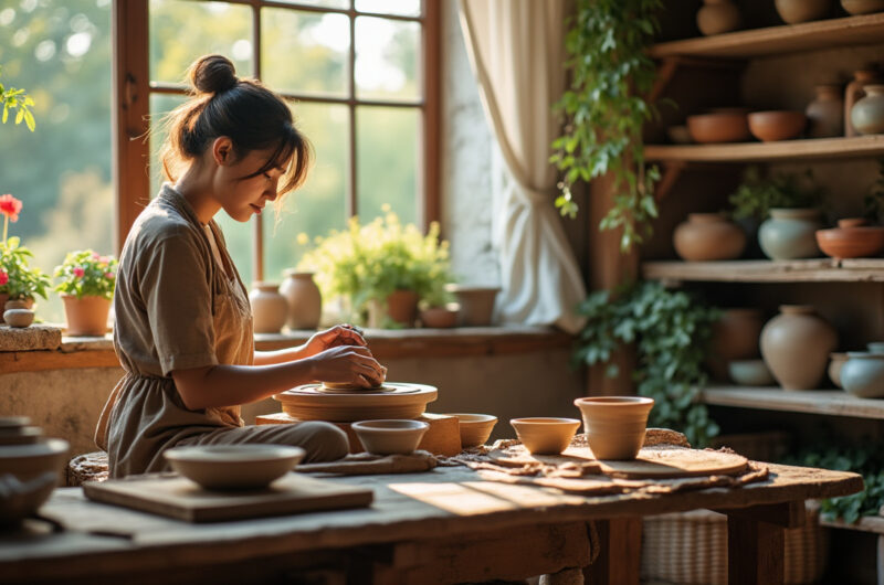 découvrez les bienfaits apaisants de la poterie et comment cette activité créative peut réduire le stress, stimuler votre imagination et vous reconnecter avec vous-même. apprenez comment modeler l'argile peut devenir un véritable moment de détente.