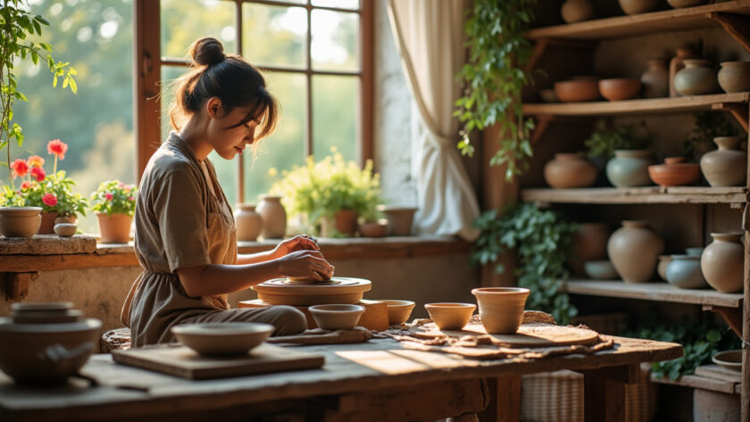 découvrez les bienfaits apaisants de la poterie et comment cette activité créative peut réduire le stress, stimuler votre imagination et vous reconnecter avec vous-même. apprenez comment modeler l'argile peut devenir un véritable moment de détente.