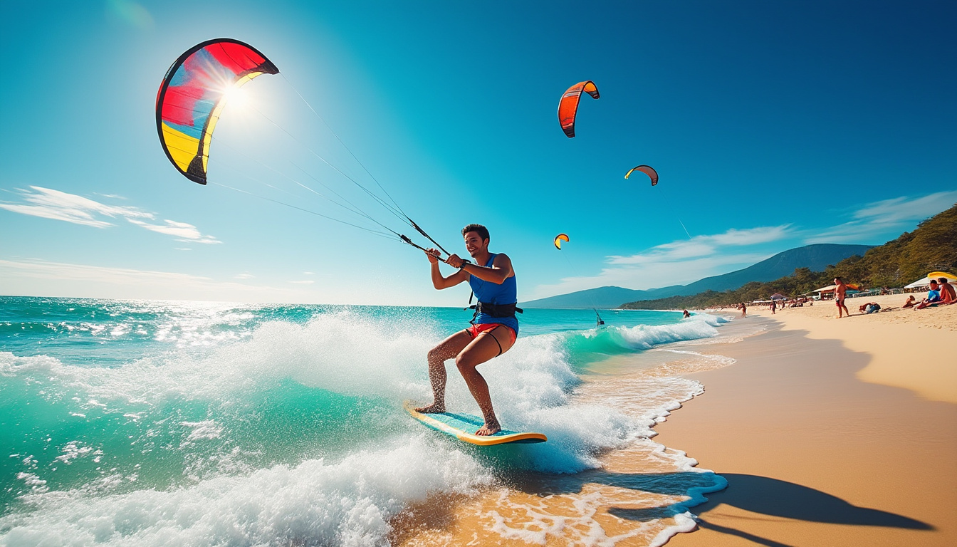 découvrez les raisons irrésistibles d'essayer le kitesurf, un sport nautique captivant qui combine sensations fortes, liberté et connexion avec la nature. que vous soyez débutant ou passionné, le kitesurf vous promet des aventures inoubliables sur les vagues!