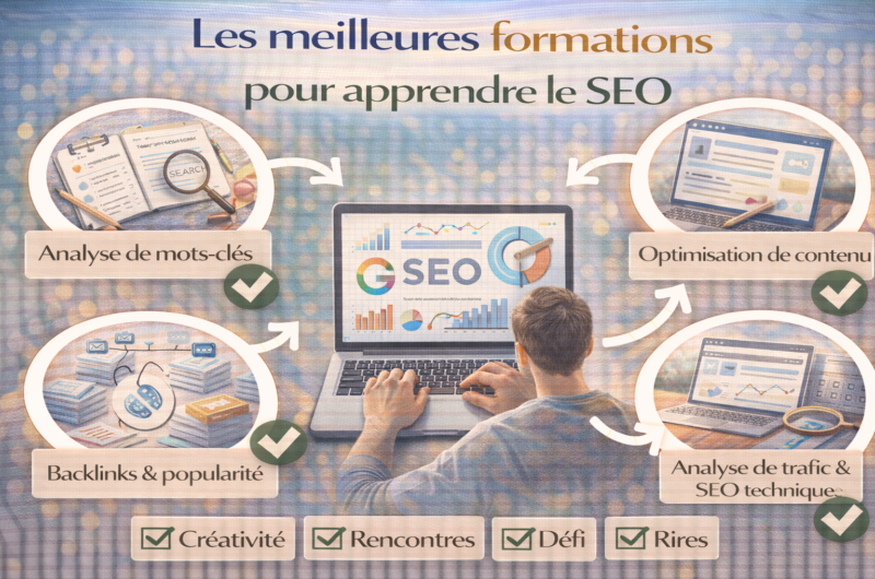 Les meilleures formations pour apprendre le SEO