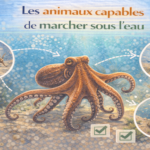 animaux marche eau