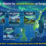 Où observer les aurores boréales en Europe ?