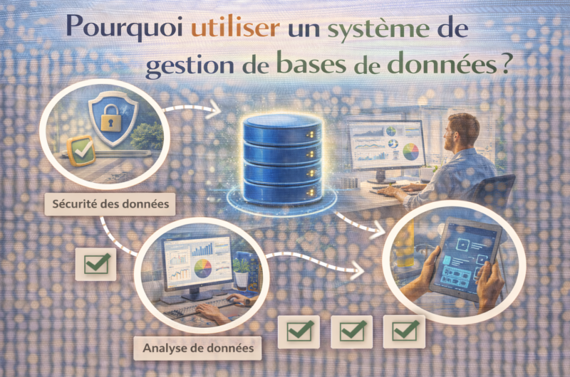 Pourquoi utiliser un système de gestion de bases de données ?