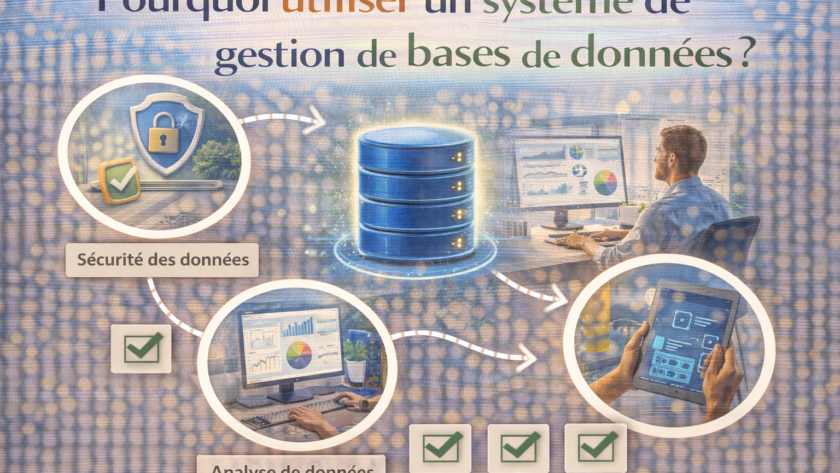 Pourquoi utiliser un système de gestion de bases de données ?