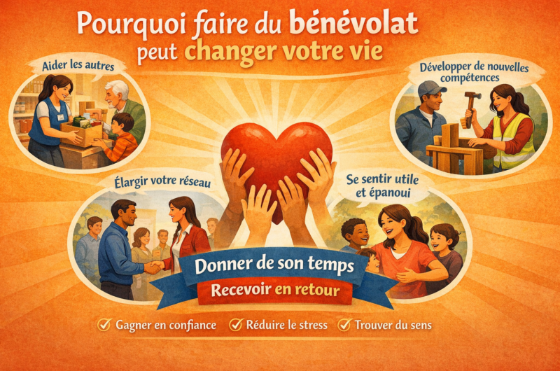 Pourquoi faire du bénévolat peut changer votre vie