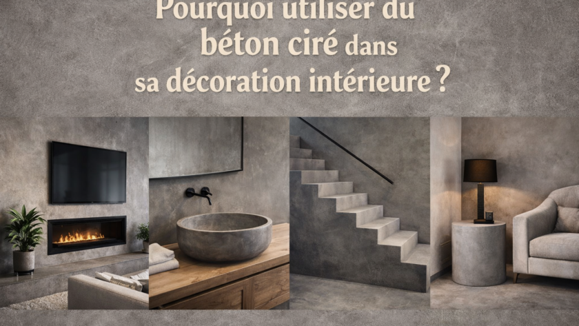 Pourquoi utiliser du béton ciré dans sa décoration intérieure ?Pourquoi utiliser du béton ciré dans sa décoration intérieure ?