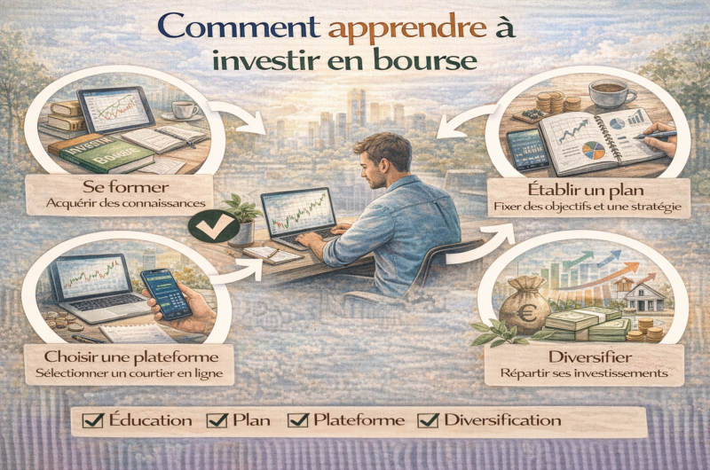 Comment apprendre à investir en bourse