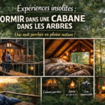 Expériences insolites : dormir dans une cabane dans les arbres