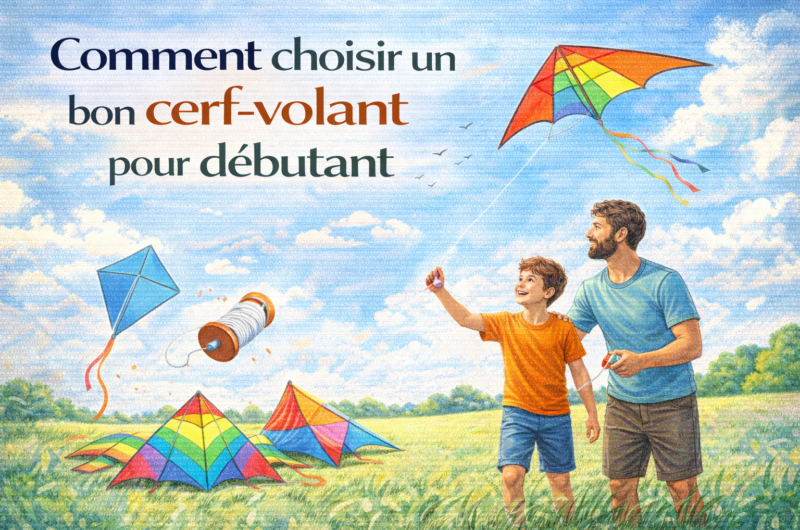 Comment choisir un bon cerf-volant pour débutant